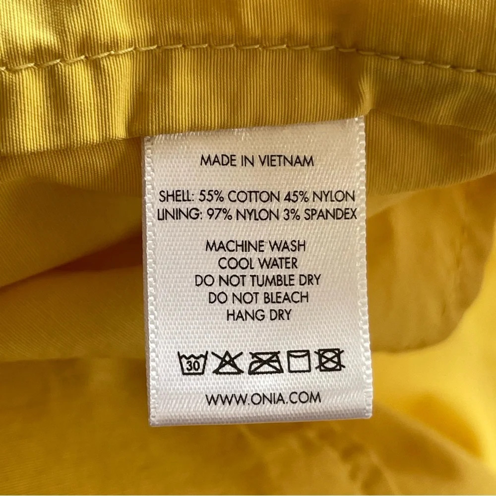 Onia Charles 5" Short Resort Yellow Men size XL - Picture 11 of 12